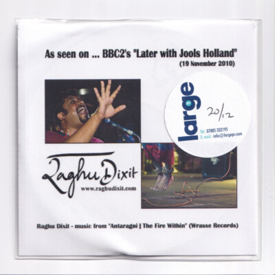 (LO233) Raghu Dixit, No Man Will Ever Love You Like I Do - 2010 DJ CD