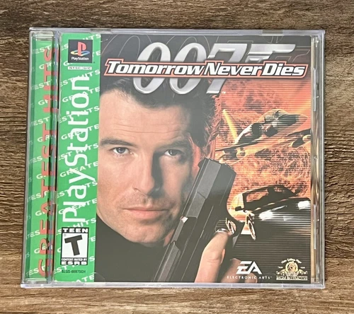 007 Tomorrow Never Dies (PlayStation 1, 1999) PS1 Complete CIB Tested & Works!