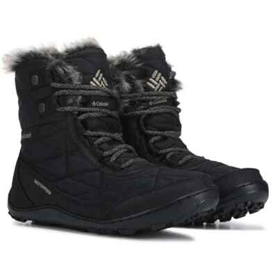 New Women's Columbia Minx Shorty 3 Omni-Heat Waterproof Winter Boot No Org. Box