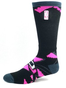 pink nba socks