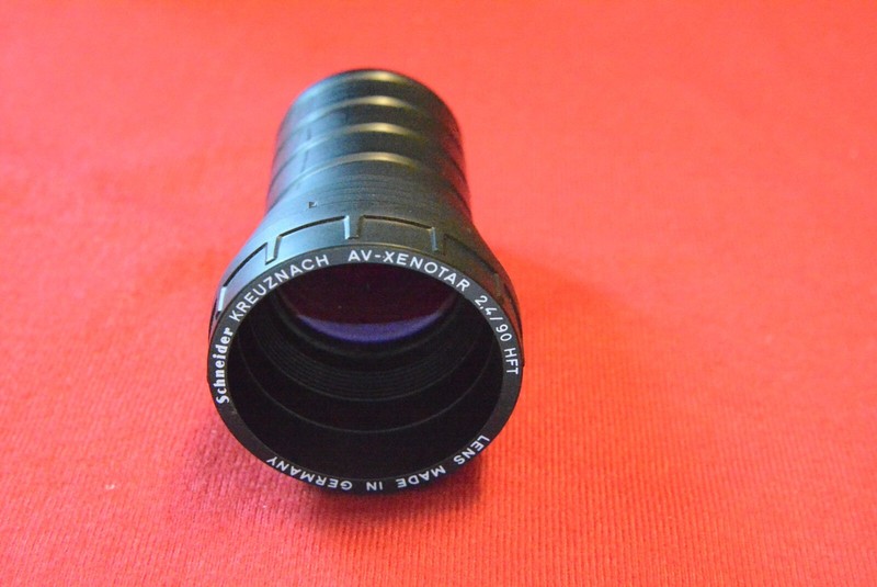 Schneider AV-Xenotar HFT 90mm  f2.4 projector lens for Rollei Rolleivision 35mm