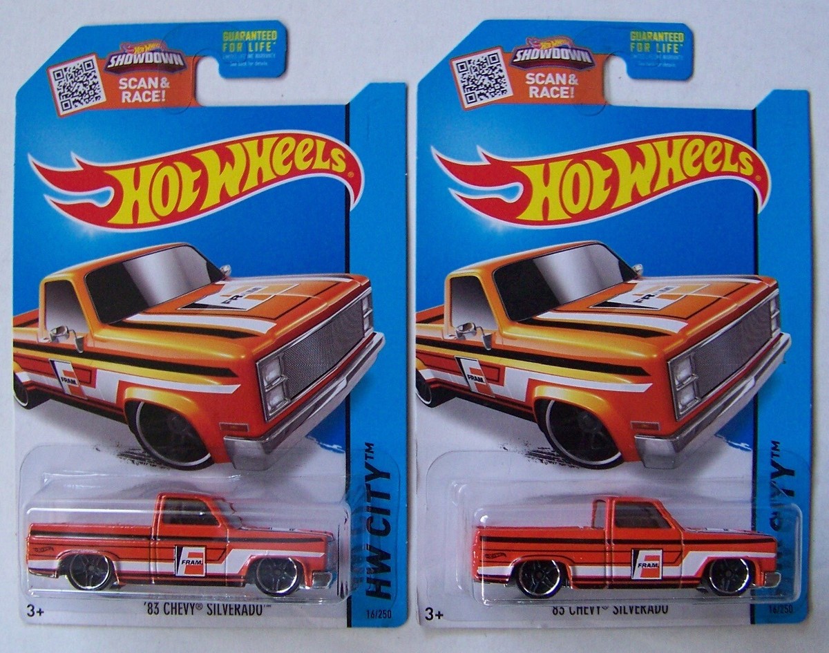 ホットウィール　83 CHEVY SILVERADO　2台セット Hot Wheels '83 Chevy Silverado Assortment Pick Lot | 2 Cars