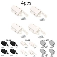 4PCS Push To Open Catch Door Latch Kitchen Cabinet Touch Release Drawer Cupboard