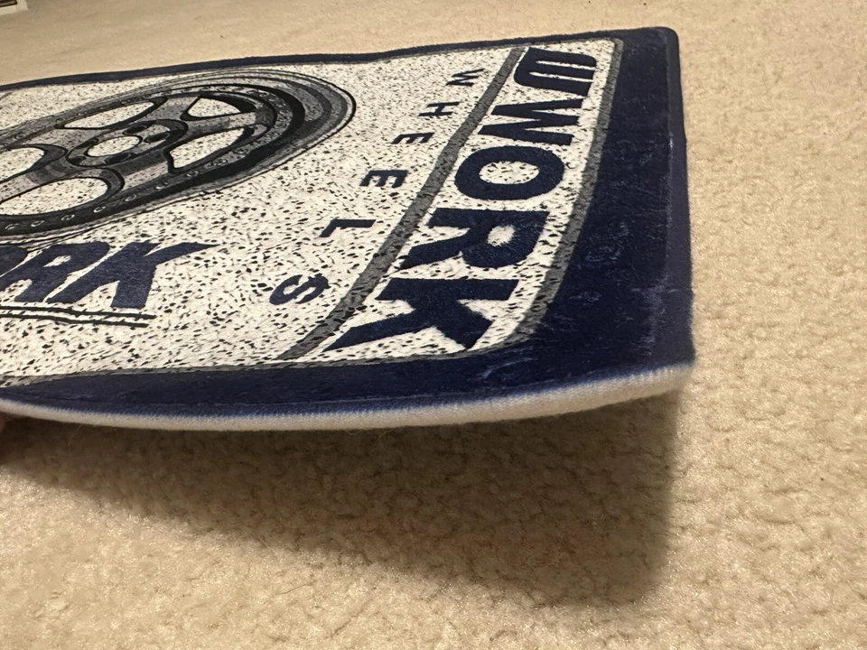 JDM Style Work Wheels Doormat Non-Slip, Floor Mat, Room Decor - Image 4 of 4