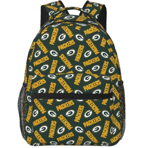 Casual Backpack Lightweight Student Backpack Packers Bay Green Travel Bags - Picture 1 of 5