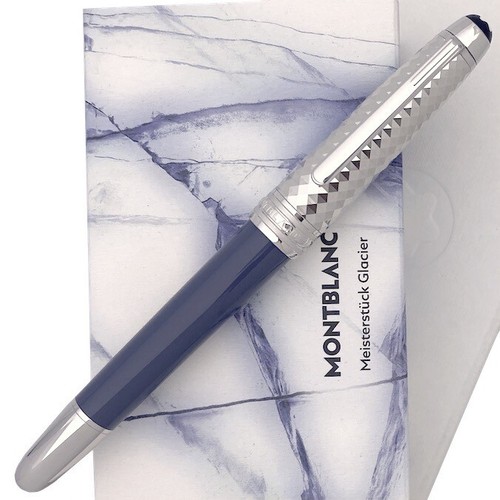 MONTBLANC Meisterstück Glacier Classique Doue SUPPORT RESSORT 129403 stylo NEUF EMBALLAGE D'ORIGINE - Photo 4/6