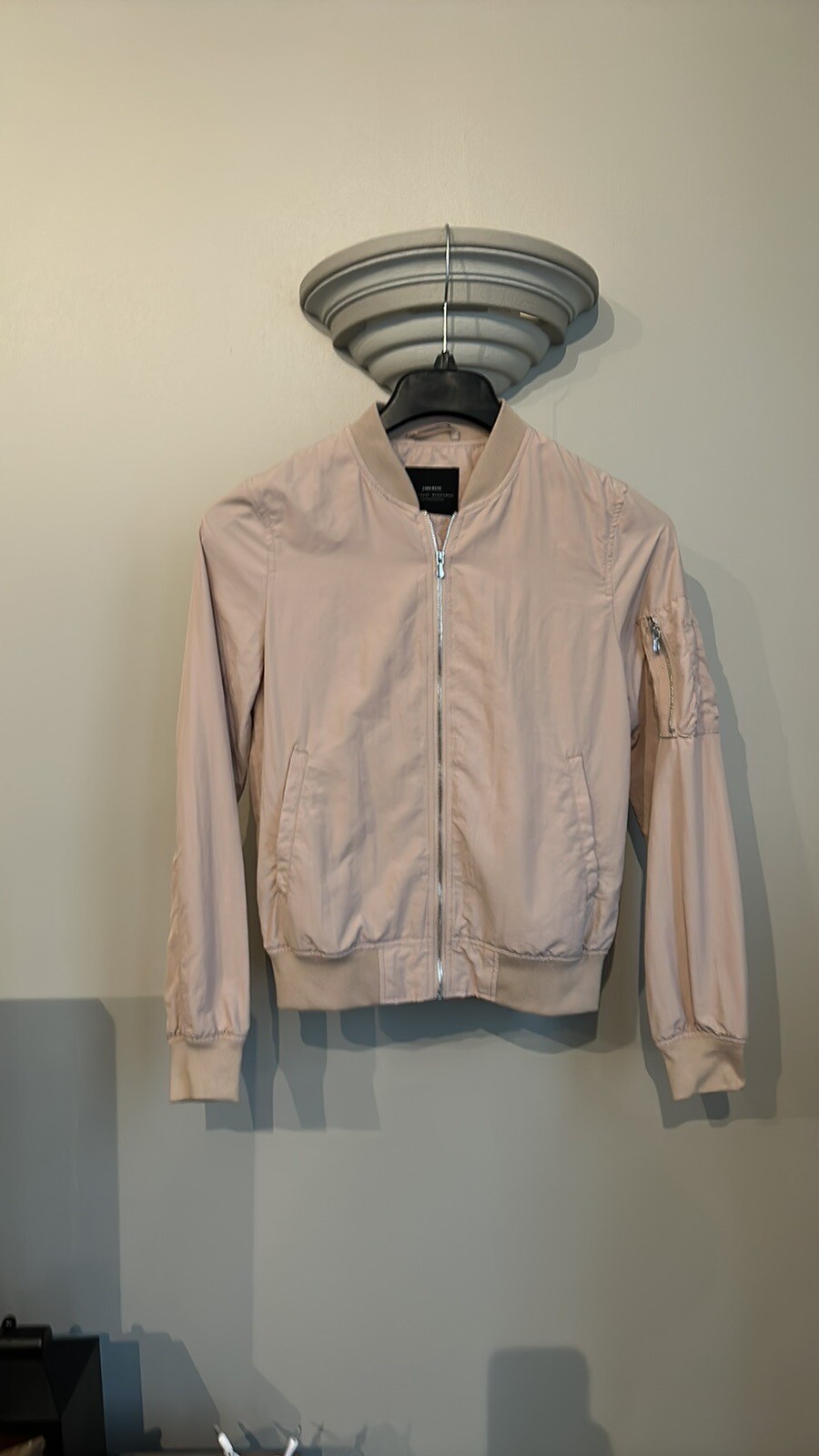 Zara Basic lightweight light pink jacket Size XS - image 1