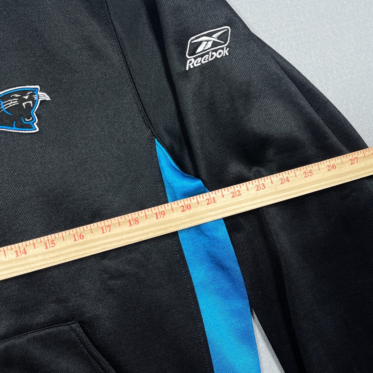 Reebok リーボック NFL カロライナ・パンサーズ ナイロン ジャケット Reebok - プロライン×リーボック NFL カロライナパンサーズ
