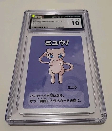 CGC 10 Gem Mint - Mew | Pokemon Japanese Old Maid - 2019 - Trading Card