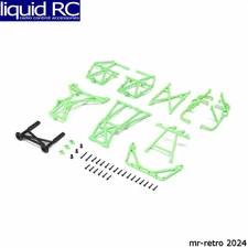 Losi 211049 Cage Set Complete Green: Mini LMT