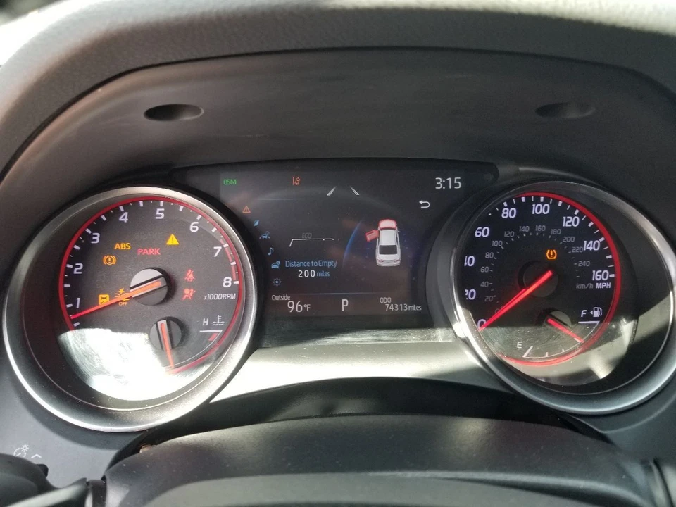 Toyota Camry XSE 21 2021 2,5 L velocímetro cuadro de instrumentos 838000Xn93 Foto 2 de 4