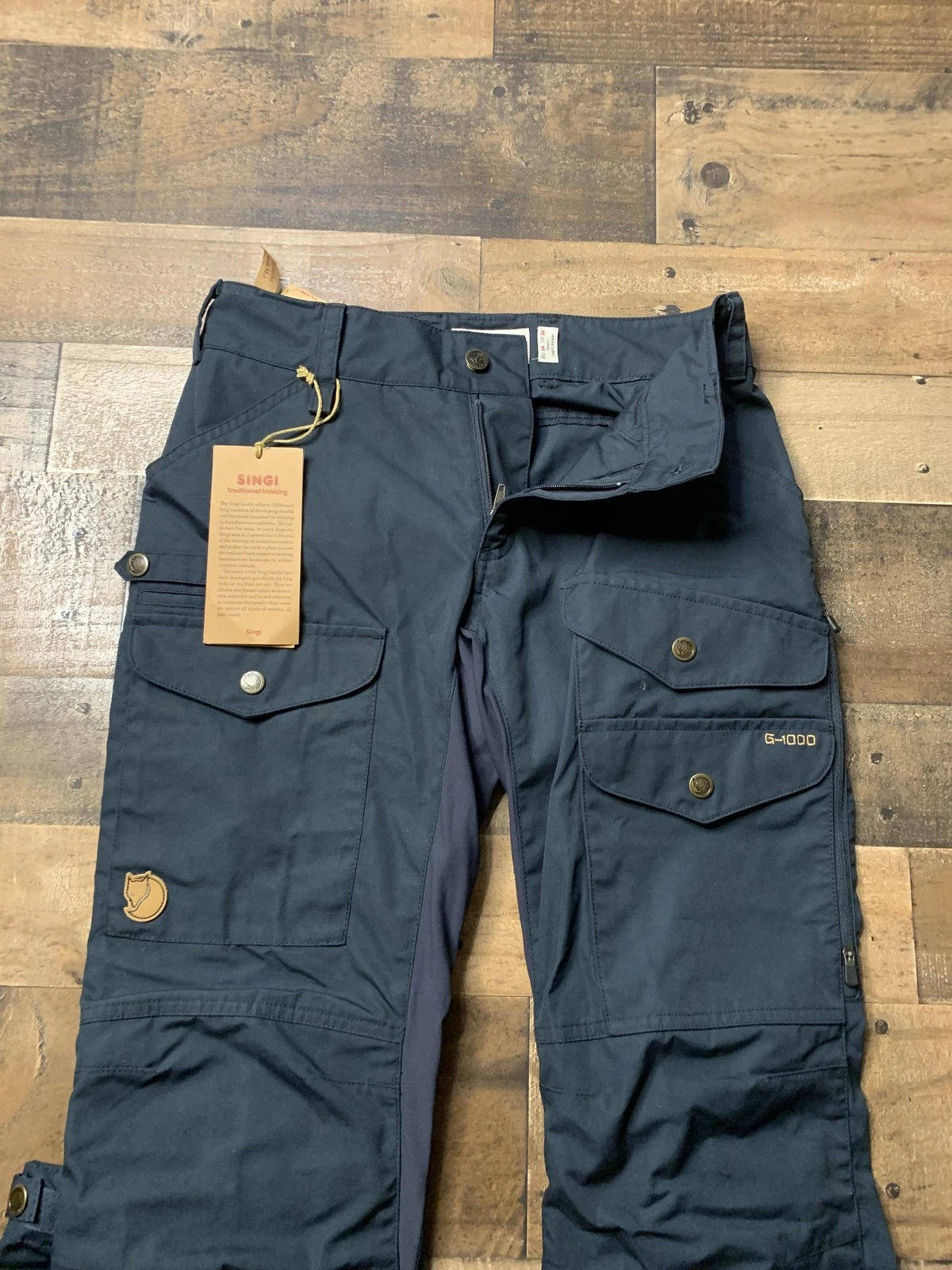 Fjallraven Pants Womens 26 Blue Vidda Pro Ventilated G-1000 Hiking Trekking
Opens in a new window or