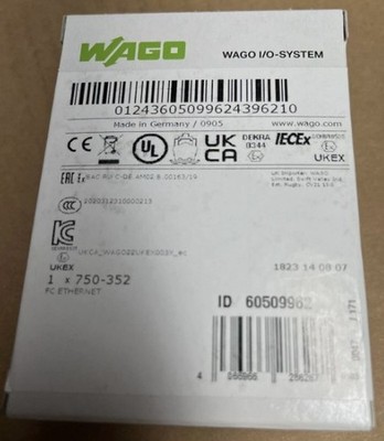 New In Box WAGO 750-352 PLC Module 750-352 750-352