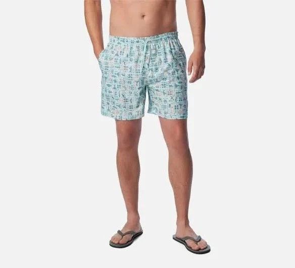 Columbia Rambler PFG Water Shorts Men’s XS 6” Inseam Fishing Swim Trunks