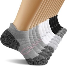 OGW Athletic Ankle Socks Womens Cushioned Arch Support Socks 5-Pairs  Runnin...