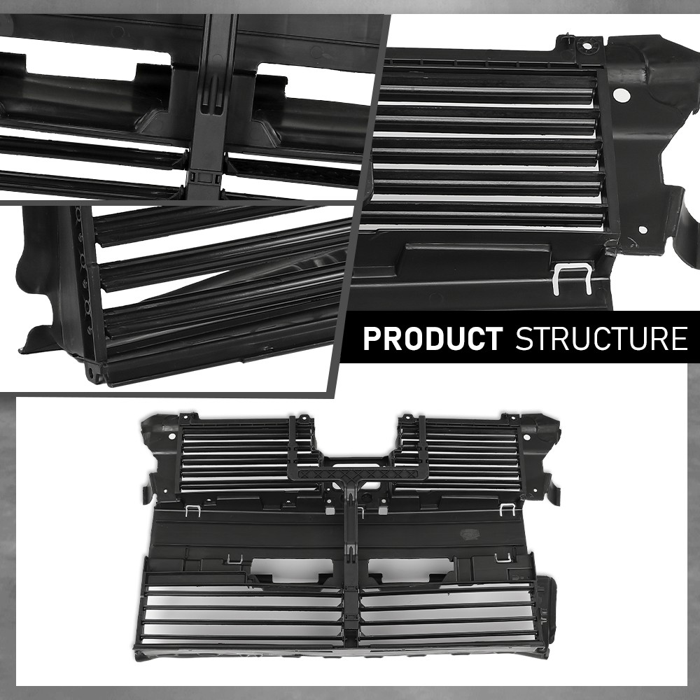 Fit For 15-16 Lincoln MKZ 2.0L 3.7L Grille Shutter Assembly W/O Motor FP5Z8475A