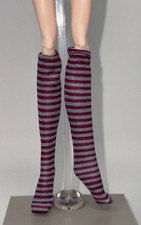 Monster High Skullector x LAIKA Coraline Fashion Doll Outfit Striped Socks G1