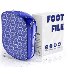 Foot File, Nano Glass Callus Remover, Portable 1 Count Pack of 1 , Blue