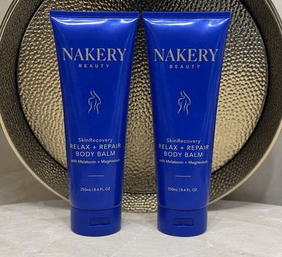 Nakery Beauty SkinRecovery Relax Repair Balm Energize Repair Cream New Sealed X2