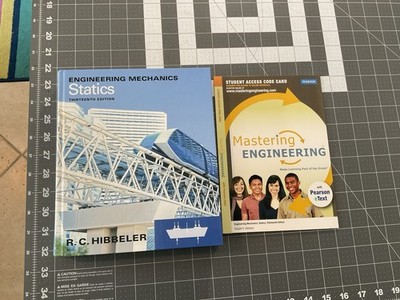 Engineering Mechanics: Statics (13th Edition) HC, Hibbeler, With Access Card, C2