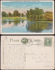Used, Bushnell Park, 1919 Hartford CT to Southbridge MA