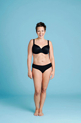 Essential BodyWear Black Abbie Everyday T-Shirt Bra