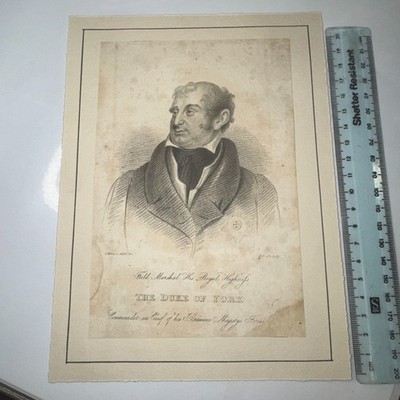 HRH Frederick, Duke of York & Albany Kupferstich von Roffe nach Minais