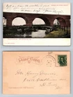 Batesville, IN-Indiana, Railroad Bridge Arches, Vintage c1908 Postcard