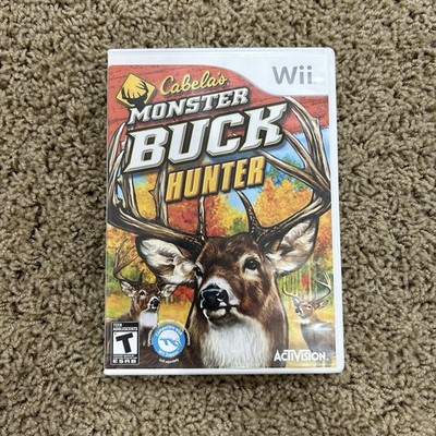 Cabela's Monster Buck Hunter Nintendo Wii Complete With Manual And Disk | Used