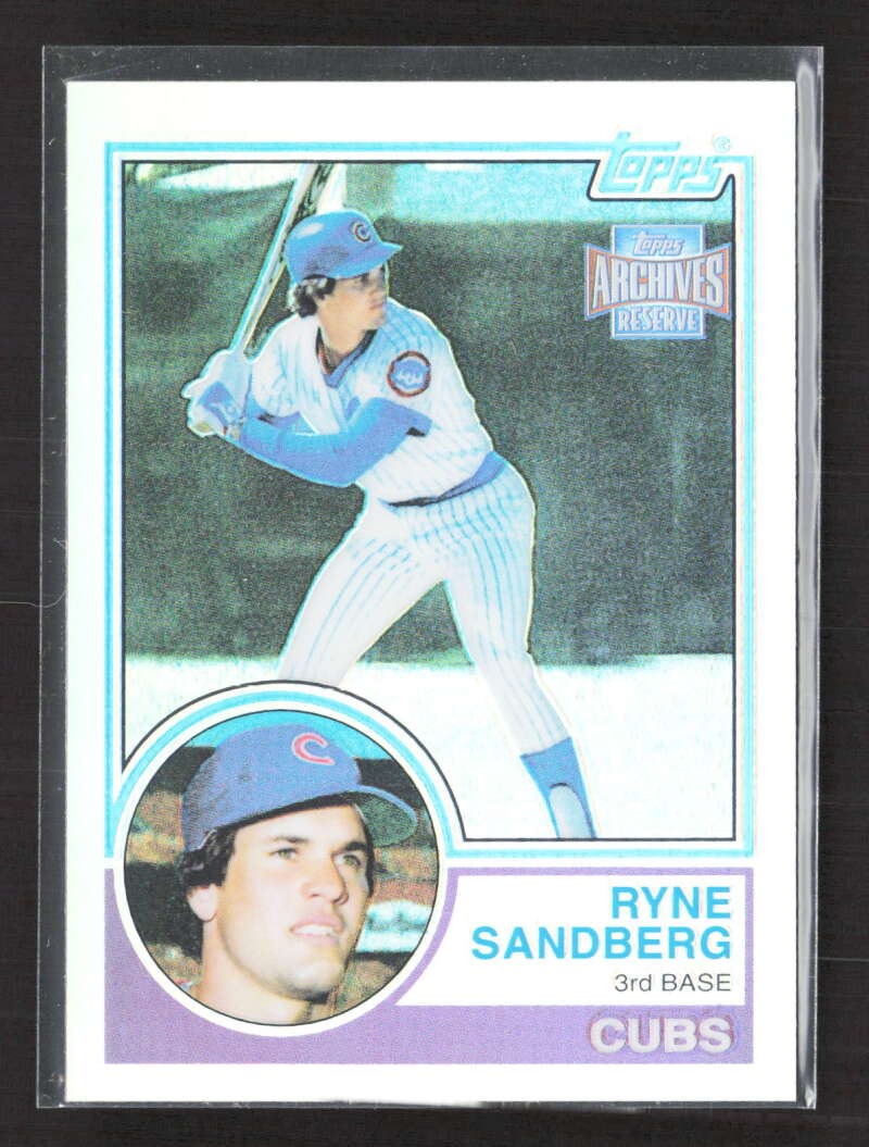 2001 Topps Archives Reserve Ryne Sandberg #71 Refractor Chicago Cubs TV5868
