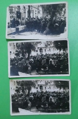 3x foto giudaica ebraica 1900-1920 cerimonia religiosa ortodossa, Palestina? - Foto 1 di 17