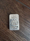 3oz .999 Fine Silver Monarch Precious Metals Poured Bar Vintage Rare!