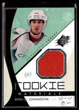2010-11 Upper Deck Rookie Materials Marcus Johansson Washington Capitals #RM-MJ