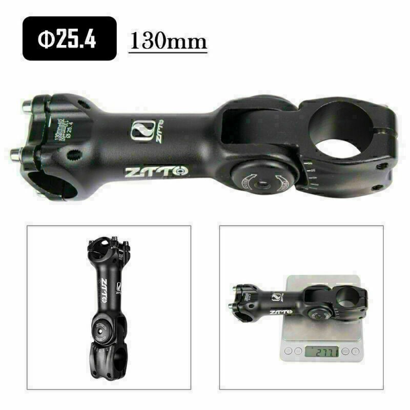 For ZTTO Adjustable Stem MTB Road Bike  Handlebar Stem 60° 31.8* 90/110/130mm