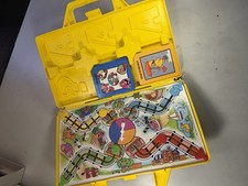 Flashtracks 1986 Board Game Train Themed Learning with Flash Cards Missing Cards