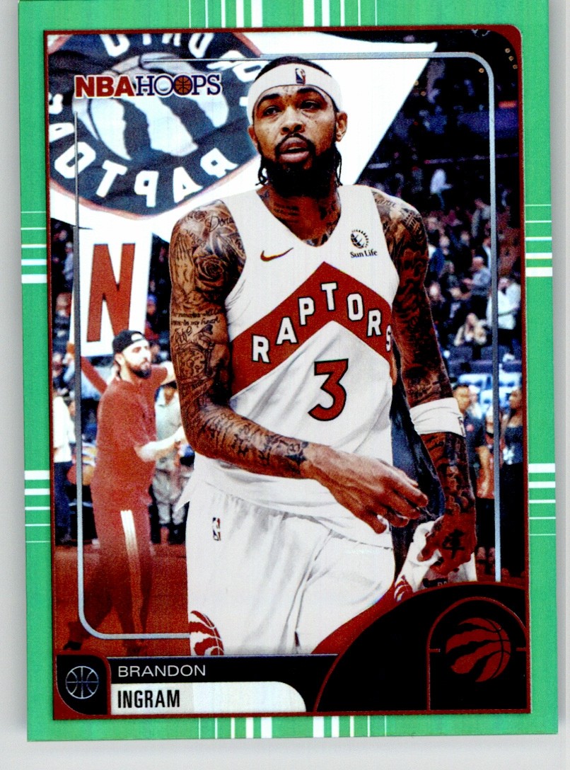 Brandon Ingram 2025-26 Hoops Green Hoops 224 Toronto Raptors