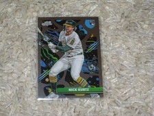 2025 Topps Chrome Cosmic Nick Kurtz Base Rookie RC