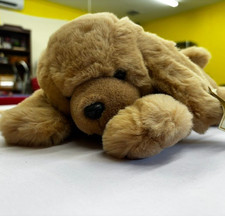 Russ Berrie Vintage Doozer Puppy Dog Plush 16" Golden Retriever Lab Tan NWT