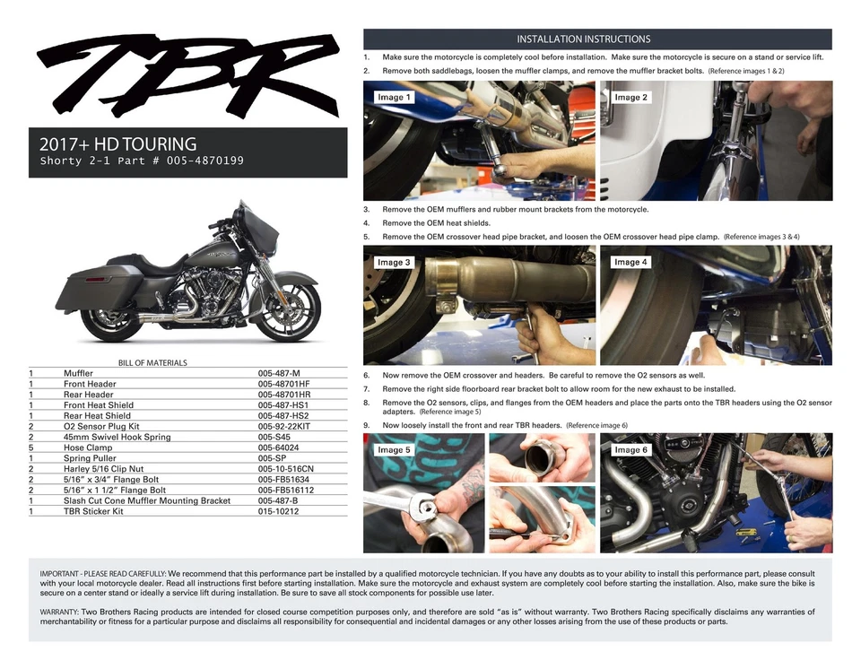 Escape Comp-S 2-1 M8 negro Turnout Two Brothers Racing 005-4870199-B Foto 2 de 4