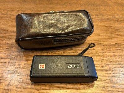 Kodak Extra 200 Camera Vintage With Case Winds And Clicks