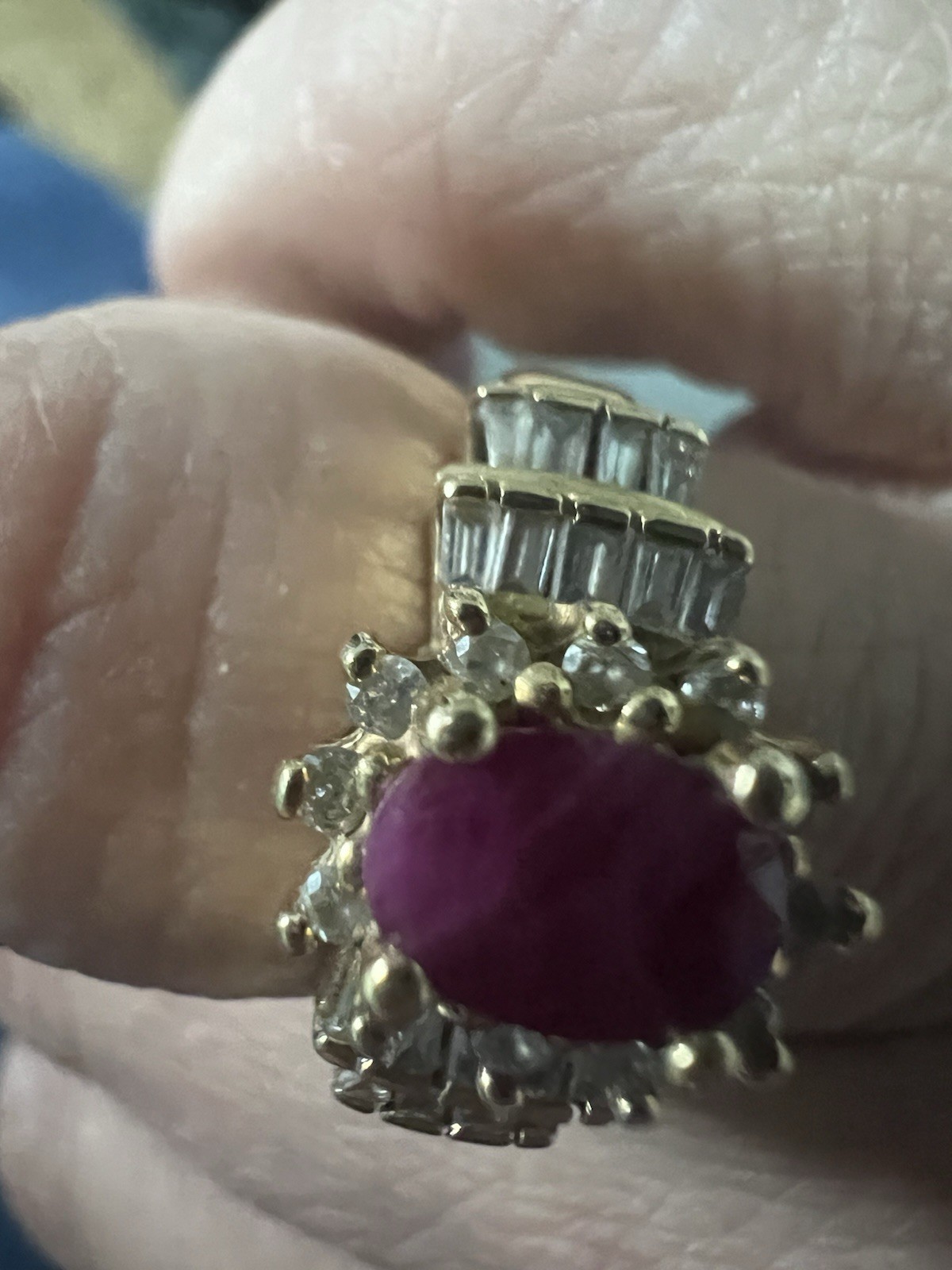 Ruby And Diamond Ring - image 5