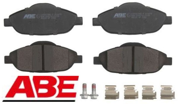 Abe C1P047ABE-P Bremsbelagsatz FüR Scheibenbremse Bremsbelagsatz FüR Peugeot-image