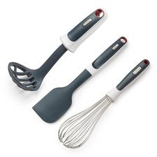 Mini Masher & Scoop, Mini Whisk & Does It All Spatula - Dishwasher-Safe Food ...