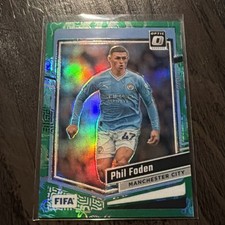 2023 Panini Donruss FIFA Dragon Scale Prizm 2/8 Phil Foden Manchester City Optic