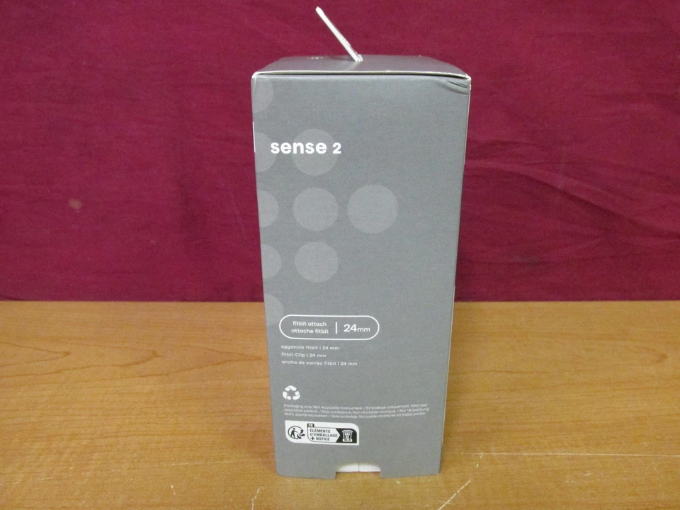 Fitbit Sense 2 Smartwatch Graphite Aluminum Case/Shadow Grey Band **Brand New** - Image 2 of 4