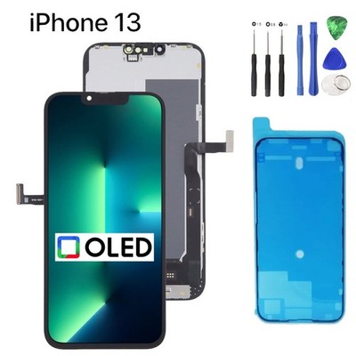 Quantum Direct iPhone 13 OLED Ersatzdisplay Schwarz Touchscreen Reparaturkit
