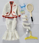 X-652 VINTAGE 1960'S MATTEL BARBIE TENNIS ANYONE? #941 OUTFIT -COMPLETE