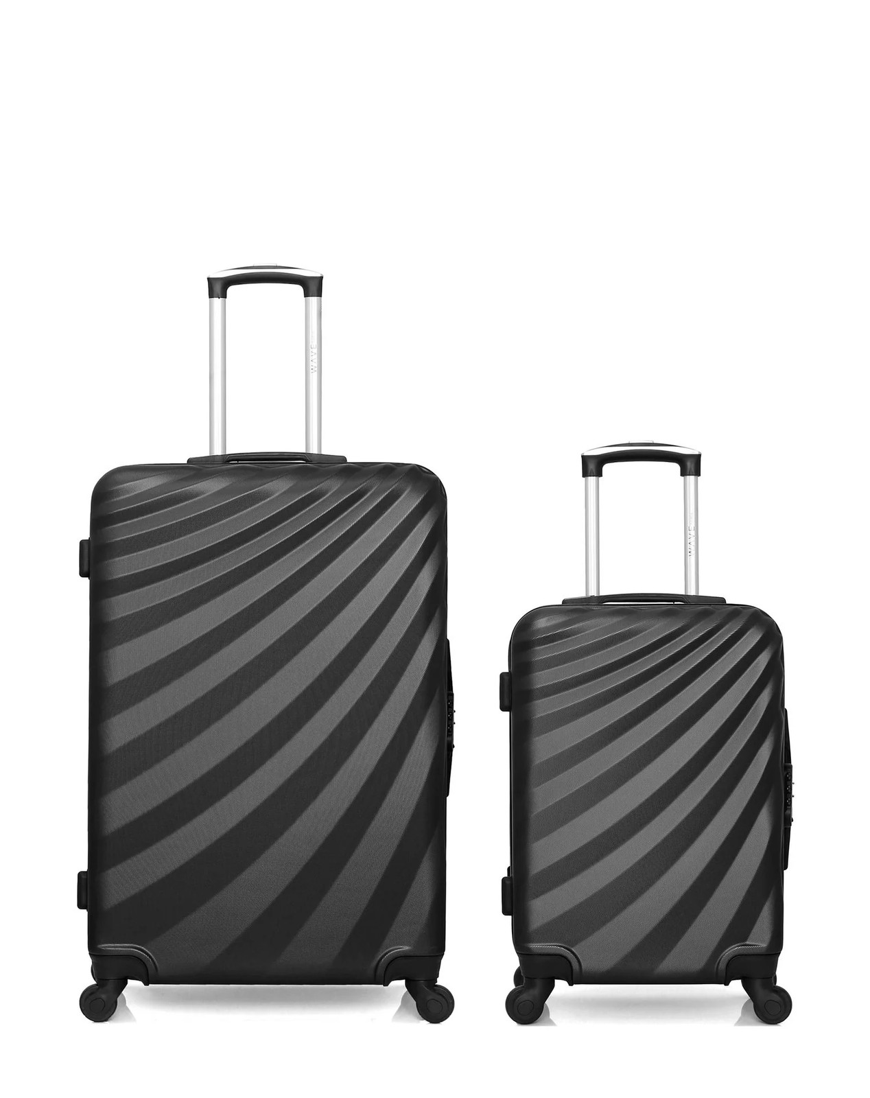 Valises Danube Wave Paris lot de 2 rigides 4 roues multidirectionnelles