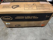 Master Flow 12 in. x 25 ft. Insulated Flexible Duct R6 Silver Jacket