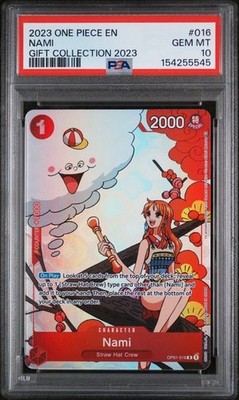 2023 ONE PIECE NAMI #016 キャラクターカード 2023 ONE PIECE GIFT COLLECTION #016 NAMI PSA 10 (Q324 | eBay